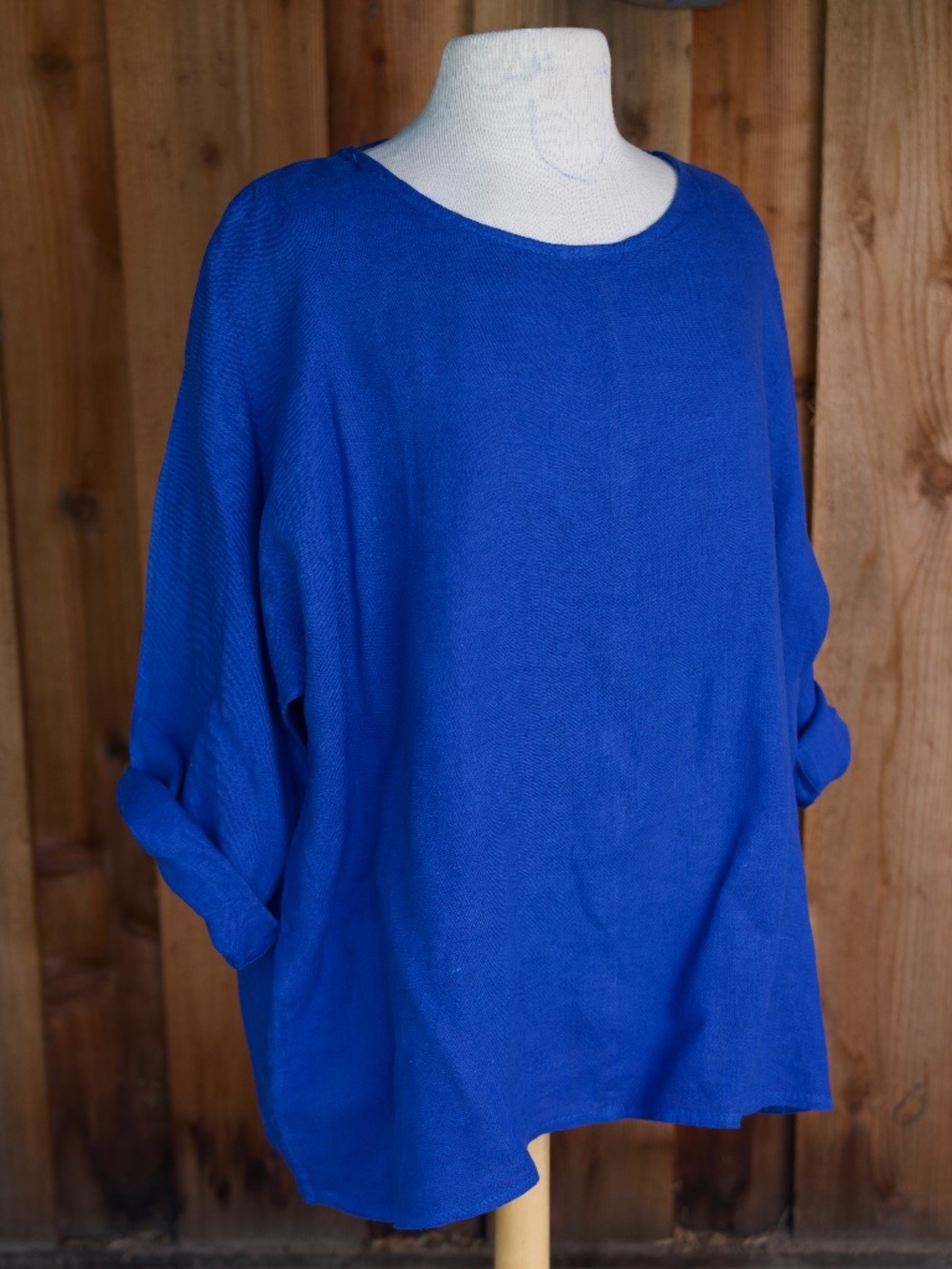 Women’s Relaxed Royal Blue Blouse